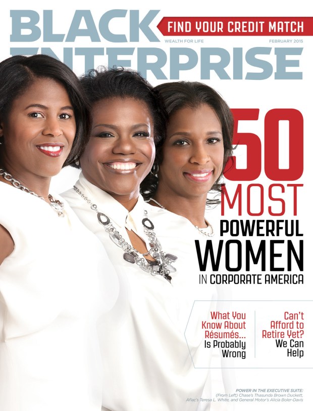 Black Enterprise February 2015 Cover